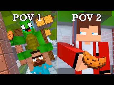 NEW Funny JJ Mikey Special POV Pt2 - Maizen Minecraft Animation JJ & Mikey