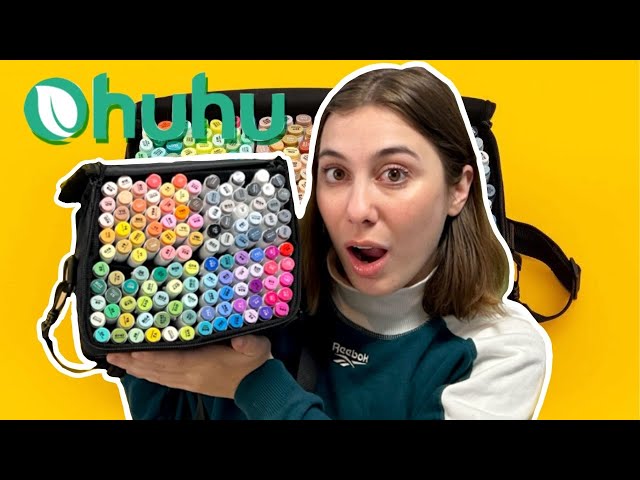 Vídeo relacionado con CRESZZLE Set de 120 Rotuladores para Niños y Adultos, Rotuladores de Doble Punta para Manga, Diseño y Proyectos DIY, Viene con una bolsa de almacenamiento negra.