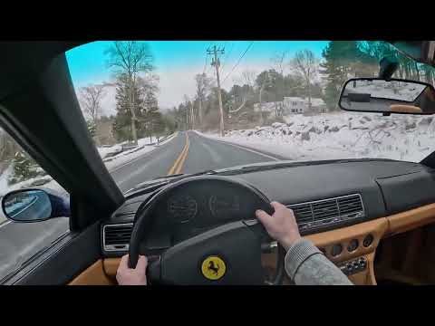 1995 Ferrari 456 GT POV Driving Video