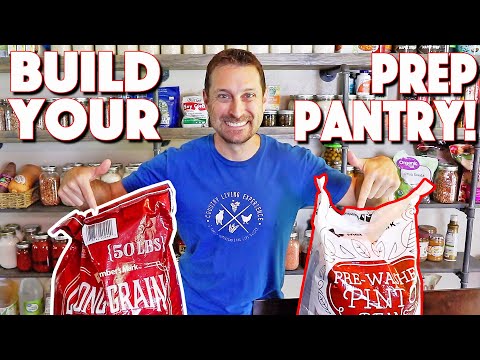 Building Your Prepper Pantry Food Storage! How Much?