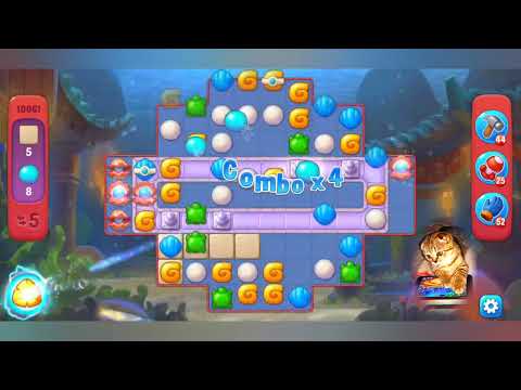 Fishdom 2022, no Boosters,  10061  level  -  прохождение без бустеров,  10061  уровень.