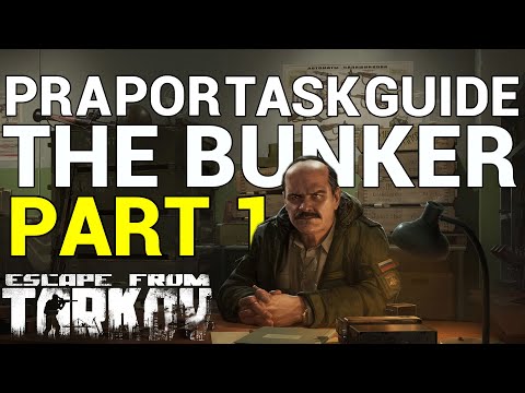 Prapor Task Guide - Bunker Part 1 #escapefromtarkov #eft #tarkov
