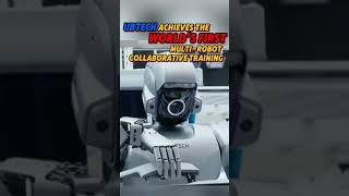UBTech achieves the world's #first multi-robot collaborative training #tech #robotic #industrial