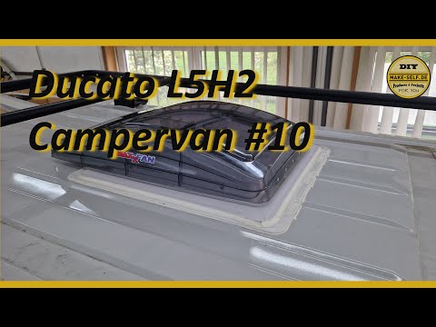 😉#10 🚐 Neue Idee: Maxxfan ohne Bohren einbauen – Einfach, sicher & dauerhaft