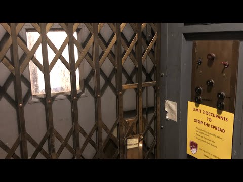 Vintage Otis Traction Elevator @ DU Mary Reed Hall - Denver, CO.