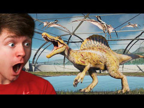 FLYING vs LAND DINOSAURS in the AVIARY!? - Jurassic World Evolution 2