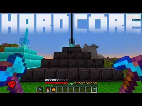 I made a FULL Netherite Beacon on Hardcore