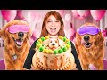 I Built My DOGS Their DREAM Birthday Party! 🐶