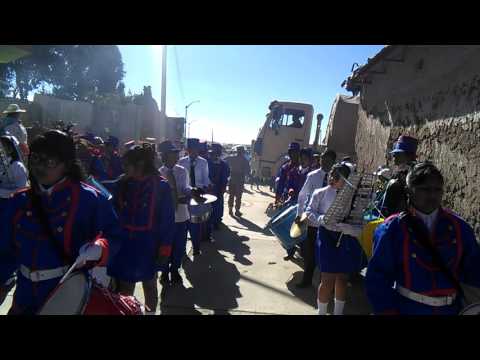 BANDA ESCOLAR I.E.S. CDN DESFILE ANIVERSARIO ACORA 2017