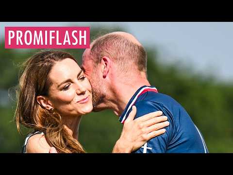 Video Thumbnail: Innig verbunden: Kate und William zeigen sich öfter verliebt