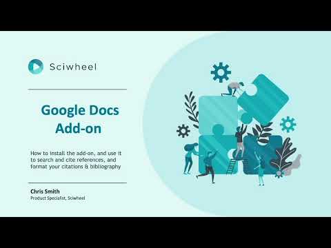 Sciwheel Google Docs Add On Overview