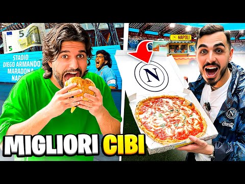 🍕🍔 BEST FOOD OUTSIDE NAPLES STADIUM!!! 💙