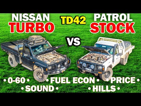 TURBO TD42 vs NA TD42 Nissan Patrol | Should you TURBO your Diesel 4X4???