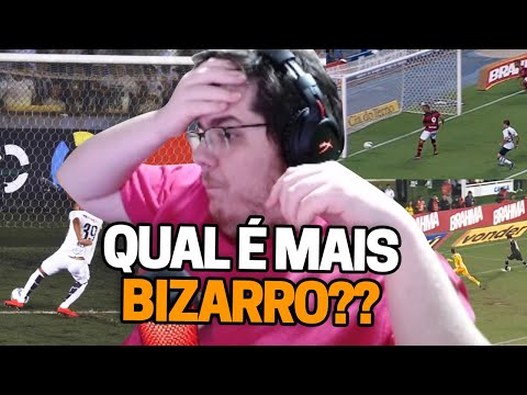 CASIMIRO REAGE AOS GOLS MAIS PERDIDOS DA HISTÓRIA DO BRASIL | Cortes do Casimito
