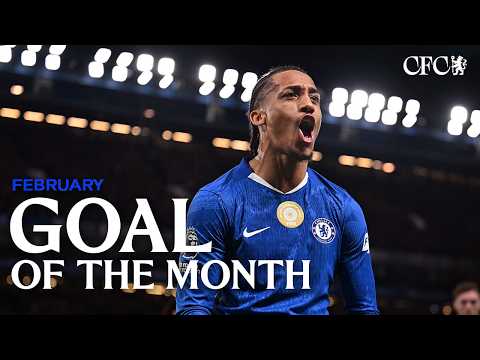 February Goal of the Month ⭐️  | Chelsea FC 2025/26