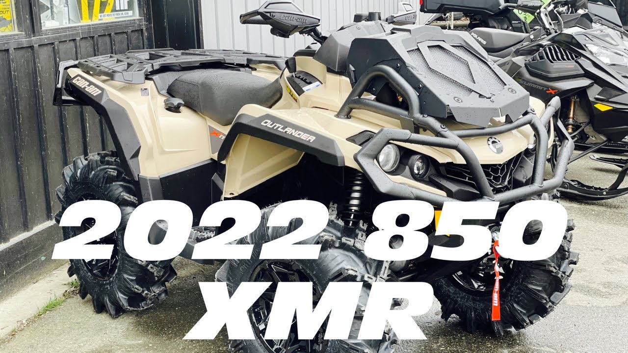 2022 Can-Am 850 XMR Outlander