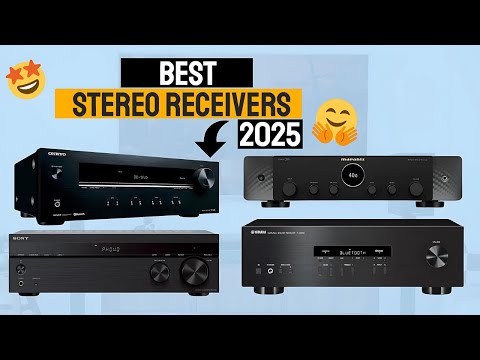 Top 5 Best 2-Channel Stereo Receivers for 2025 | Audiophile Picks!