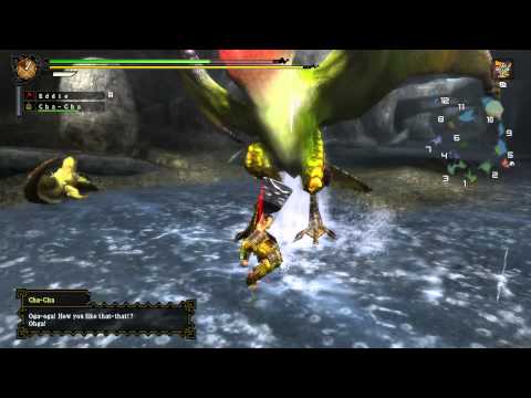 Let's Play: Monster Hunter 3 Ultimate (Village) - Part 21, 3* Quest "Trapping a Trickster" [US/ENG]