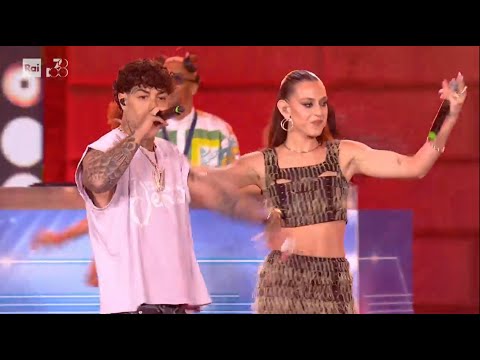 TONY EFFE con GAIA - SESSO E SAMBA (TIM SUMMER HITS) HD 720p