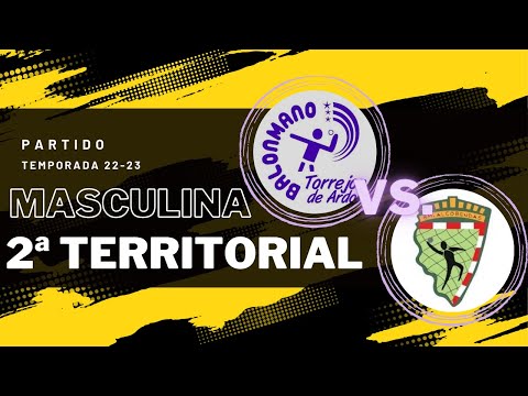 PARTIDO 2ª TERRITORIAL MASCULINO. TORREJÓN  vs ALCOBENDAS - 16/10/2022