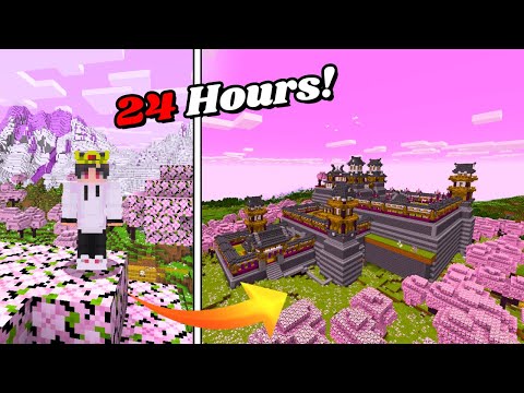 Insane 24 Hour Minecraft Hardcore Base Build (Hindi)