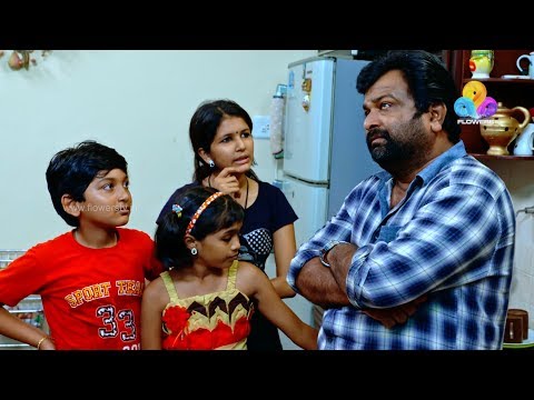 Uppum Mulakum│നീലു ജോലിക്ക് പോകുന്നില്ലെന്ന് | Flowers│EP# 431