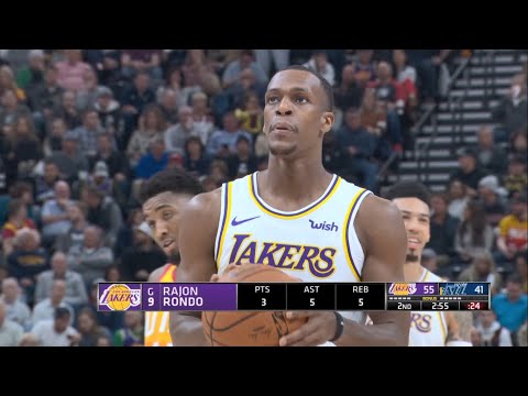 Rajon Rondo Full Highlights vs Jazz | 14 Pts, 9 Rebs, 12 Asts, 2 Stls | 12.04.2019