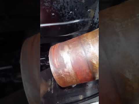 DIY 2016 cascadia freightliner exhaust 5 inch flex pipe replacement