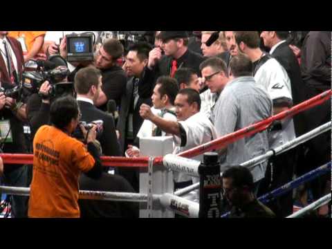Donaire vs Montiel:  After the Knockdown
