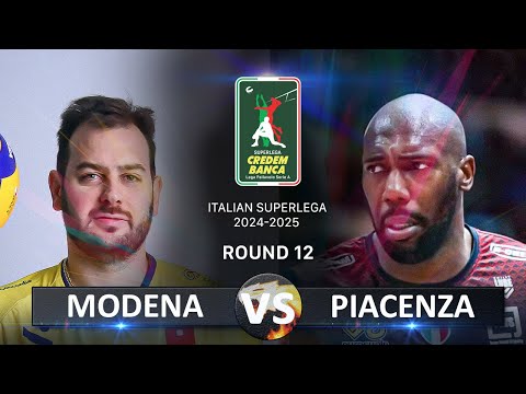 Modena vs Piacenza | Italian Volleyball SuperLega 2024/2025