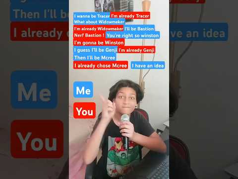 Sing with me ! No Mercy - The Living Tombstone & Black Gryph0n #overwatch2 #duet #singing #music