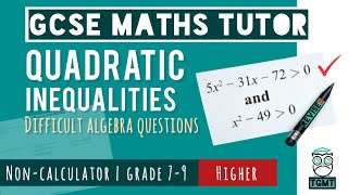 Double Quadratic Inequalities for Paper 1 Non Calculator | Higher GCSE Maths 14th May 2026 | REVISE9