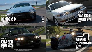 【#GT7】新規参戦の4台の性能を調べてみる Ver1.71