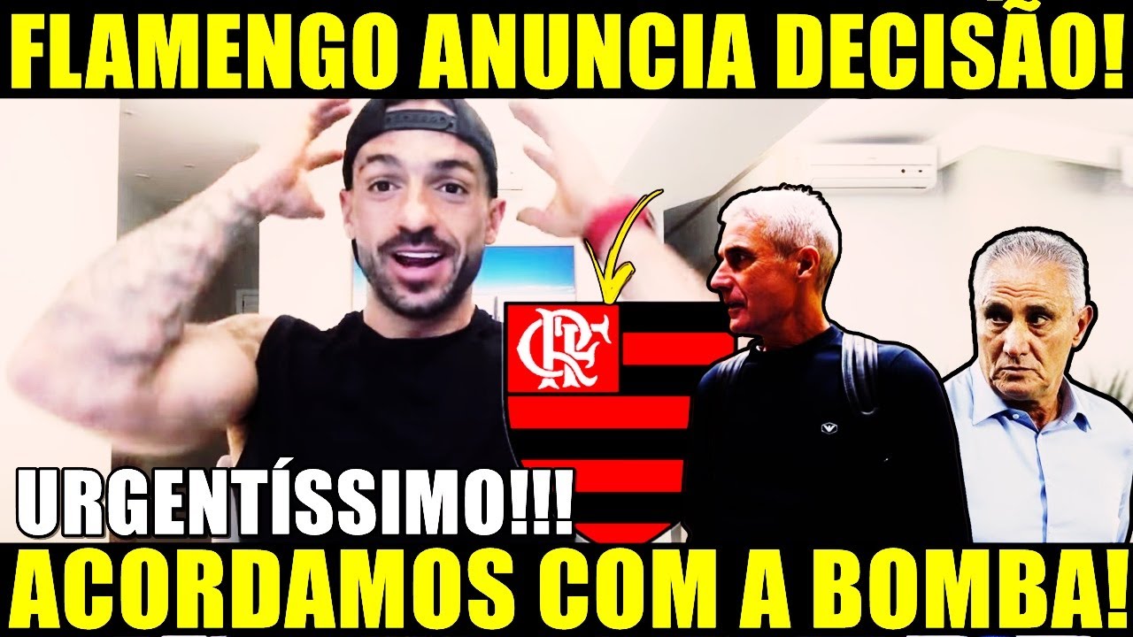 PLANTÃO URGENTÍSSIMO! FLAMENGO TOMA DECISÃO! ACODAMOS COM A BOMBA!  VENÊ QUASE CAIU DE COSTA!