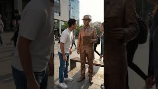 Download lagu He Tried to Copy the Statue… Then It MOVED! 😂| Epic Street Statue Prank #usa #newyourk #unitedstates mp3