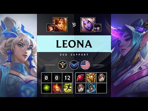 Leona Support vs Soraka - NA Diamond Patch 25.19