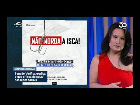 Não passe raiva nas redes sociais: Senado Verifica explica o 'rage bait'