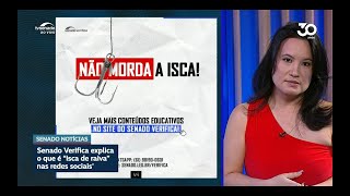 Não passe raiva nas redes sociais: Senado Verifica explica o 'rage bait'