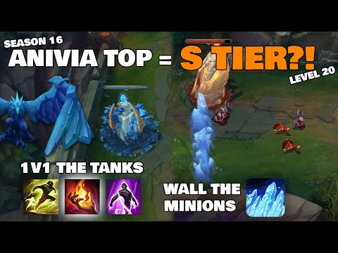 ANIVIA TOP IS S TIER - S16 NO TEAR NO ROA (5 MIL OTP)