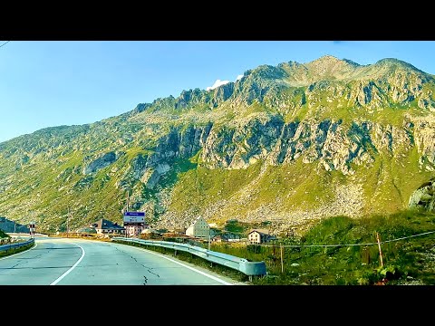 Driving in Switzerland🇨🇭Stunning Drive from Airolo to St. Gotthard Pass 4K