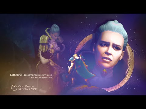 Katherine Proudmoore rescues Jaina from Thros, the Blighted Lands (special request)