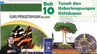IPA SMP KELAS 9 bab 10 Tanah dan Keberlangsungan Kehidupan , BSE K13 revisi 2015 tm