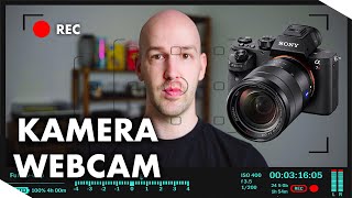 Kamera als Webcam einrichten - Spiegelreflexkamera als Webcam nutzen - DSLR als Webcam deutsch