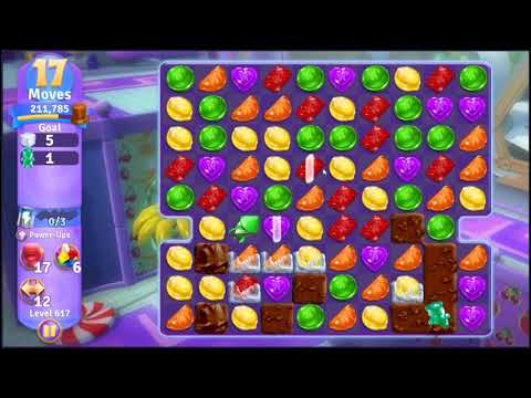 Wonka's World of Candy Level 617 - NO BOOSTERS + FULL STORY 🍫 | SKILLGAMING ✔️