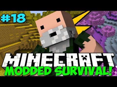 Minecraft: BigBadManPig's Modded Survival! Ep. 18 "SHICKAXE!"