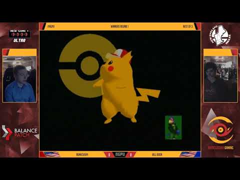 NGPU 54 SSBM - BonkCushy (Pikachu) vs. Bill Door (Falco) - Melee WR1