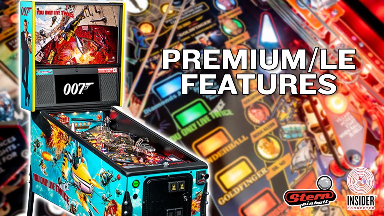 STERN OFFICIALLY JAMES BOND – Welcome Pinball – First Free
