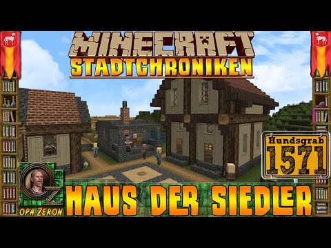 Minecraft Stadtchroniken [#1571] Haus der Siedler [HD+Deutsch]
