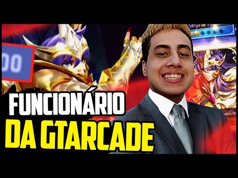 NOVO FUNCIONÁRIO DA GT? 1 É POUCO, PEGUEI LOGO 3..  | Saint Seiya Awakening