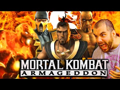 I Beat Mortal Kombat Armageddon! Konquest Mode Complete Full Game